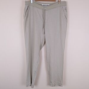 Margaritaville St. Somewhere Embroidered Linen Pants